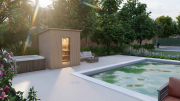 Produkt: Smrkový saunový domek 3 230x210 cm (2)
