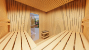 Produkt: Smrkový saunový domek 3 230x210 cm (3)