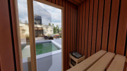Produkt: Cedrový saunový domek 4 135x135 cm (3)