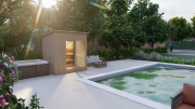 Produkt: Smrkový saunový domek 6 230x210 cm (2)