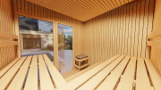 Produkt: Smrkový saunový domek 6 230x210 cm (3)