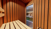 Produkt: Cedrový saunový domek 7 135x267 cm (5)