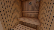 Produkt: Smrkový saunový domek 7 135x267 cm (3)