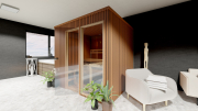 Produkt: Prosklena cedrová sauna 230x200cm (4)