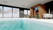 Produkt: Prosklena cedrová sauna 230x200cm (2)