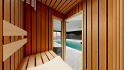 Produkt: Prosklená cedrová sauna 120x120cm (5)