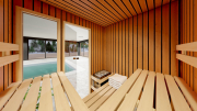 Produkt: Prosklená cedrová sauna 200x170cm (2)