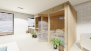 Produkt: Prosklená smrková sauna 300x200cm (2)