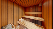 Produkt: Prosklená cedrová sauna 200x200cm - typ 2 (3)