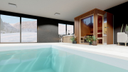 Produkt: Prosklená cedrová sauna 200x200cm - typ 2 (4)